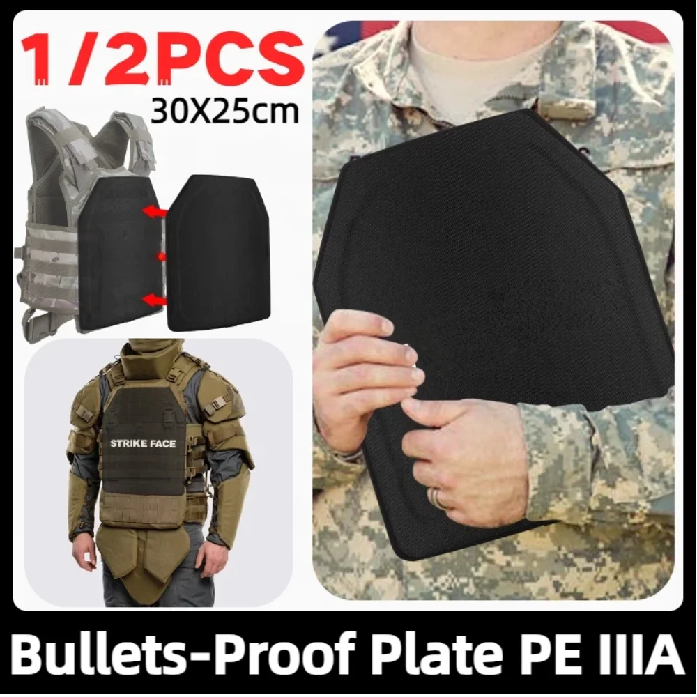 1-5 шт. бронепластинка PE IIIA, противоударная, 30x25 см, композитная, портативная, для тактического жилета, страйкбола
1-5 шт. бронепластинка PE IIIA, противоударная, 30x25 см, композитная, портативная, для тактического жилета, страйкбола