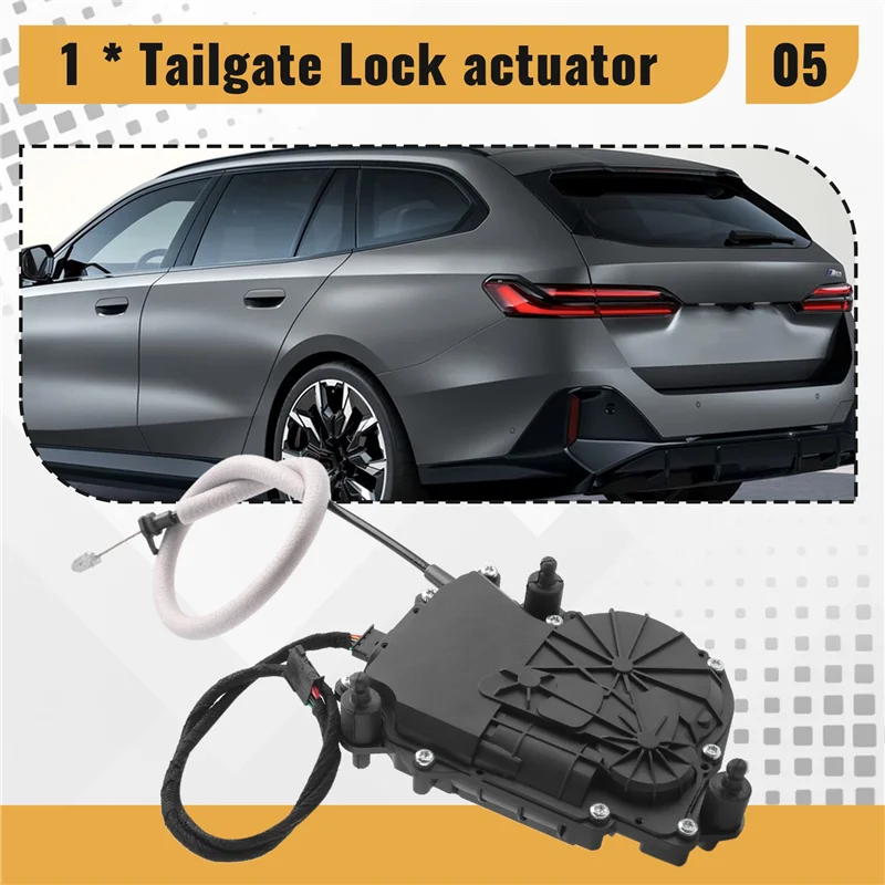 51247411760 Tailgate Power Lock Drive Motor Tailgate Lock Actuator Lock Latch For BMW G31 G32 518D 520D 520Dx 520I
51247411760 Tailgate Power Lock Drive Motor Tailgate Lock Actuator Lock Latch For BMW G31 G32 518D 520D 520Dx 520I