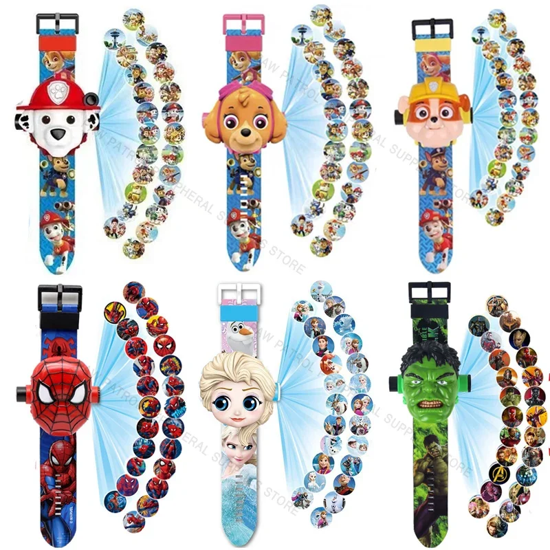 New Paw Patrol Projection Digital Watch Cartoon Toy Develop Intelligence Learn Anime Figure Children Gift
New Paw Patrol Projection Digital Watch Cartoon Toy Develop Intelligence Learn Anime Figure Children Gift