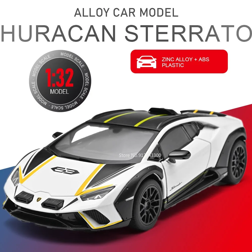 1:32 Huracn Sterrato Liberty Lbwk Car Model Toy Doors Opened Light Cars Pull Back Alloy Diecast Vehicle Memorable Surprise
1:32 Huracn Sterrato Liberty Lbwk Car Model Toy Doors Opened Light Cars Pull Back Alloy Diecast Vehicle Memorable Surprise