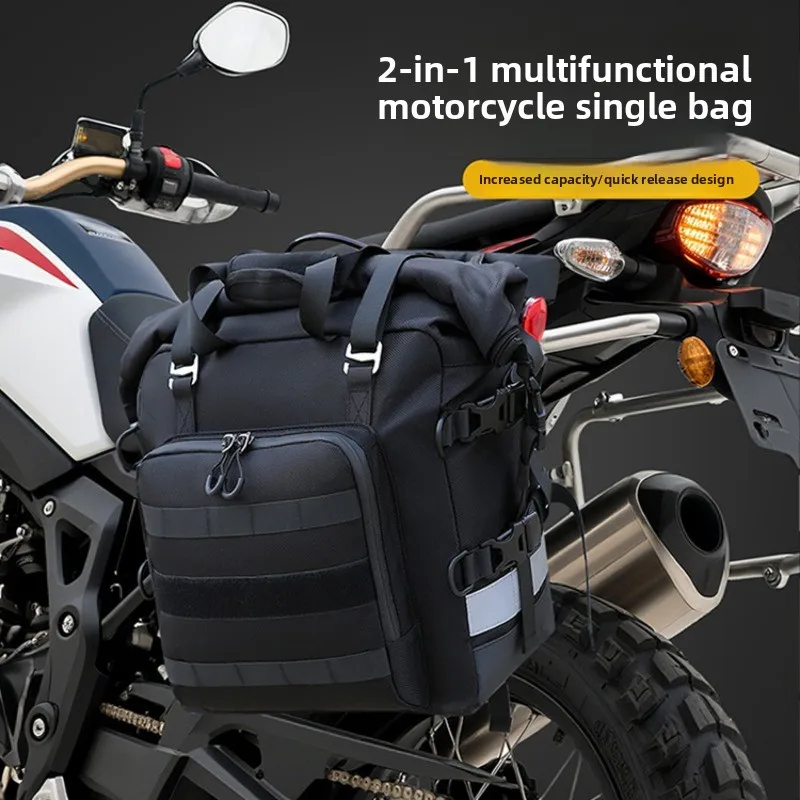 Водонепроницаемая боковая сумка для мотоцикла - объем 20-30 л, 3D-форма, универсальная для седла/защитного бампера/бокового заднего сиденья, сумка для хранения на мотоцикле
Водонепроницаемая боковая сумка для мотоцикла - объем 20-30 л, 3D-форма, универсальная для седла/защитного бампера/бокового заднего сиденья, сумка для хранения на мотоцикле