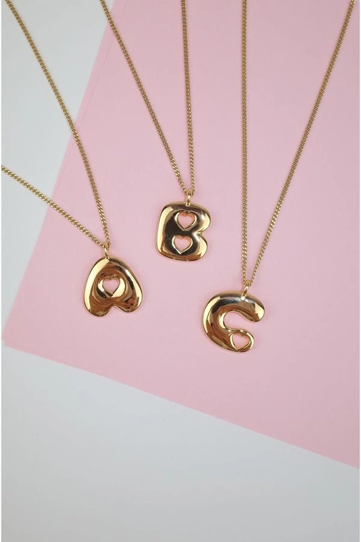 Open Heart Letter Necklace Bubble Letter Necklace Stainless Steel 18K Gold Letter Necklace Dainty Letter Necklace Mom Day's Gift
Open Heart Letter Necklace Bubble Letter Necklace Stainless Steel 18K Gold Letter Necklace Dainty Letter Necklace Mom Day's Gift