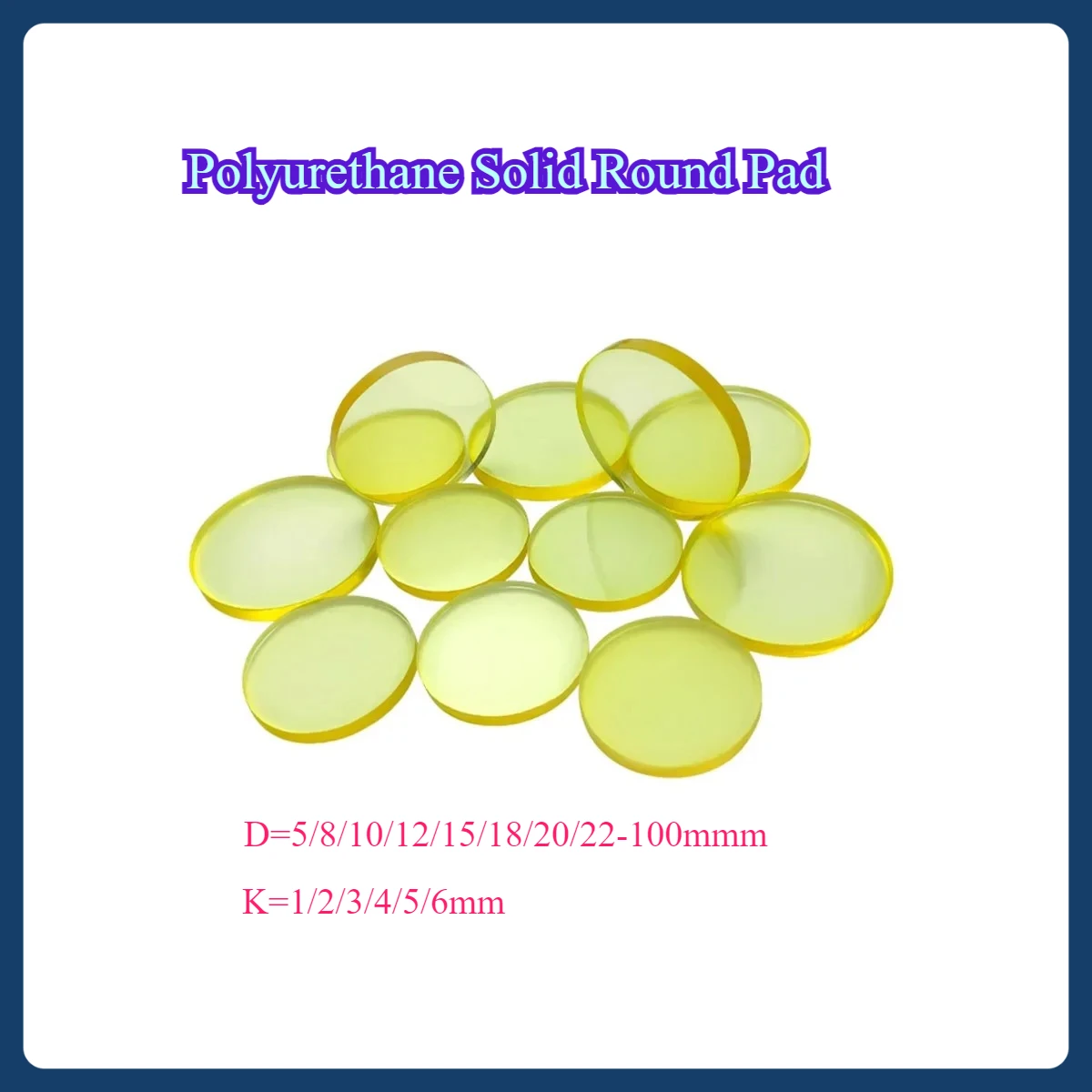 Polyurethane Solid Round Pad/Resistant And Pressure Resistant Shock-Absorbing Pad
Polyurethane Solid Round Pad/Resistant And Pressure Resistant Shock-Absorbing Pad