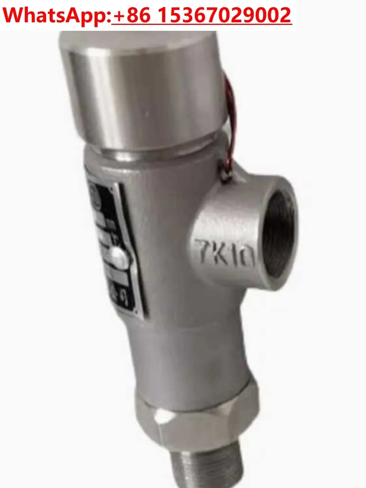 Stainless steel safety valve DA21F-25P/DA21F-40P liquid nitrogen liquid oxygen argon carbon dioxide cryogenic safety valve
Stainless steel safety valve DA21F-25P/DA21F-40P liquid nitrogen liquid oxygen argon carbon dioxide cryogenic safety valve