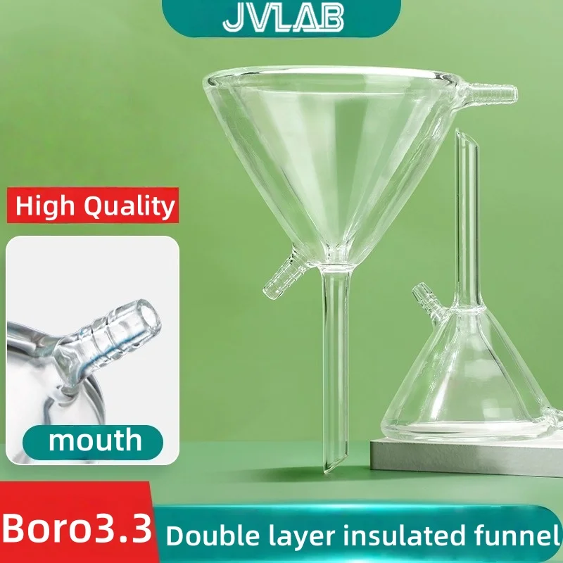Double Layer Triangular Insulation Funnel Thickened Glass Cone Funnel Mechanical Impurity Petroleum Products 60-150MM JVLAB
Double Layer Triangular Insulation Funnel Thickened Glass Cone Funnel Mechanical Impurity Petroleum Products 60-150MM JVLAB