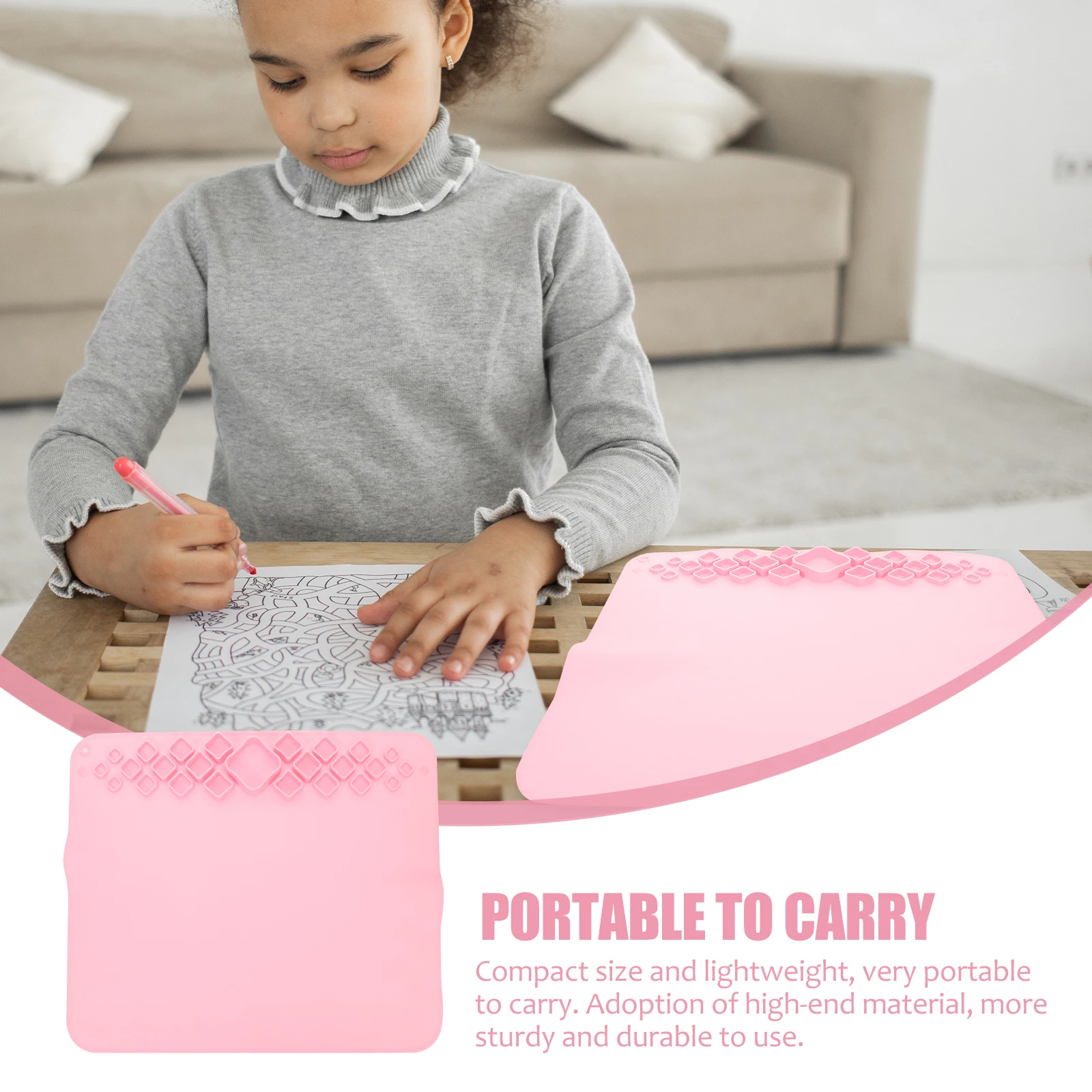 Premium Silicone Painting for Crafts Non-Stick Reusable Resin DIY Art Mat Lightweight Foldable Craft Mat for Clay Watercolor
Premium Silicone Painting for Crafts Non-Stick Reusable Resin DIY Art Mat Lightweight Foldable Craft Mat for Clay Watercolor
