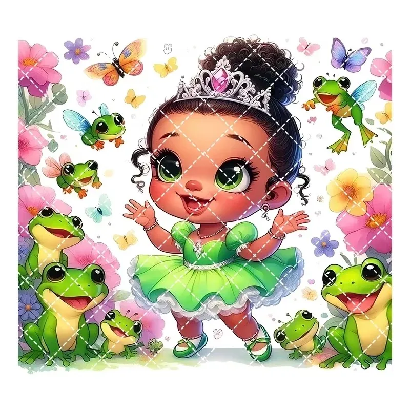 15cm Baby Princess Heat Transfer Sticker Cute Iron On For Clothes Dtf Printed Heat Press Patches For Diy Of T-shirts
15cm Baby Princess Heat Transfer Sticker Cute Iron On For Clothes Dtf Printed Heat Press Patches For Diy Of T-shirts