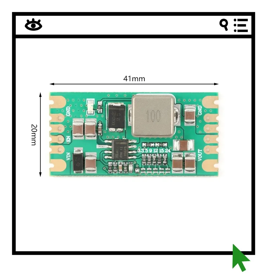 TPS54560 step-down switch power module DC-DC high voltage 60V step-down 5A high current
TPS54560 step-down switch power module DC-DC high voltage 60V step-down 5A high current