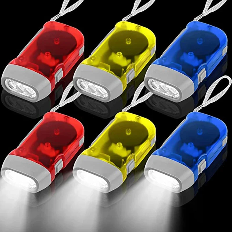 3 LED Hand Crank Flashlight Hand Press Torch No-Battery Flashlamp Handpress Powerful Emergency Light Safety Tool for Camping
3 LED Hand Crank Flashlight Hand Press Torch No-Battery Flashlamp Handpress Powerful Emergency Light Safety Tool for Camping