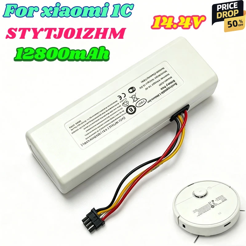 Brand new and original 18650 P1904-4S2P-MM Battery For Xiaomi Mijia 1C STYTJ01ZHM Robot Vacuum Mop Cleaner Accessories battery
Brand new and original 18650 P1904-4S2P-MM Battery For Xiaomi Mijia 1C STYTJ01ZHM Robot Vacuum Mop Cleaner Accessories battery