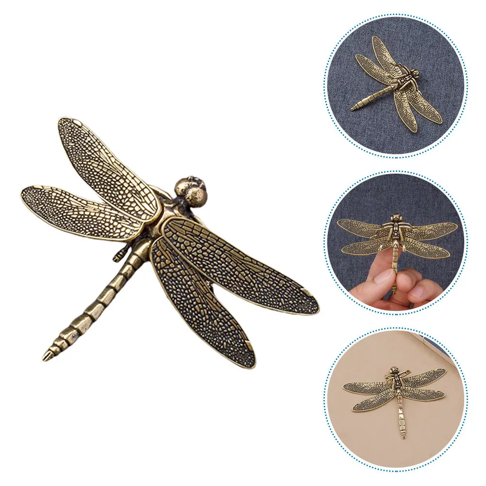 Mini Brass Dragonfly Sculpture Sturdy Vintage Desk Decor Smooth Polished Retro Animal Statue Home Office Garden Decoration
Mini Brass Dragonfly Sculpture Sturdy Vintage Desk Decor Smooth Polished Retro Animal Statue Home Office Garden Decoration