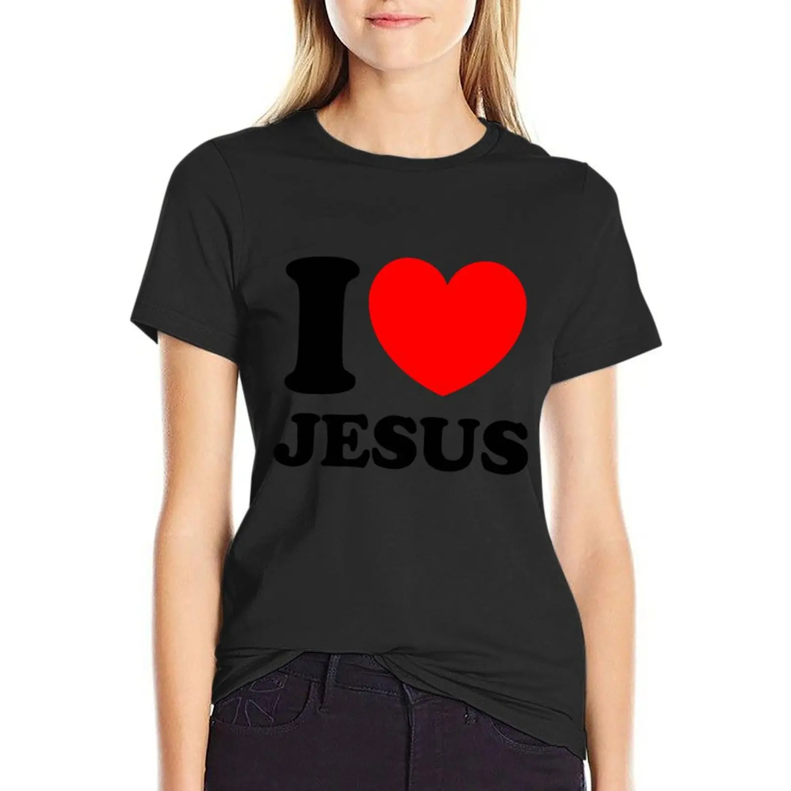 I Heart Jesus T-Shirt quick drying cute clothes customs design your own animal prinfor western t-shirt dress for Women
I Heart Jesus T-Shirt quick drying cute clothes customs design your own animal prinfor western t-shirt dress for Women