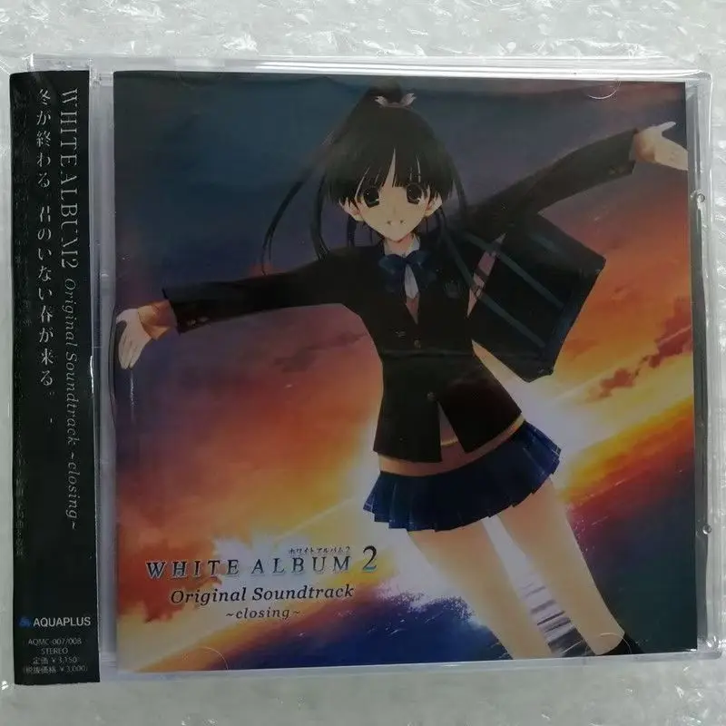 Anime WHITE ALBUM 2 Shinya Ishikawa Music CD Greatest Hits OST Album closing 2pcs Music Record Cosplay Walkman Soundtracks Box
Anime WHITE ALBUM 2 Shinya Ishikawa Music CD Greatest Hits OST Album closing 2pcs Music Record Cosplay Walkman Soundtracks Box