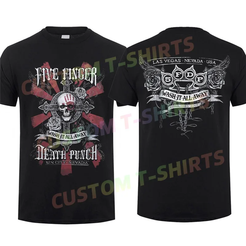2026 Men T Shirt Casual WashIt Away T-Shirt Black By Five Finger Death Punch Graphic Summer Short Sleeves 100% Cotton S-3XL Tee
2026 Men T Shirt Casual WashIt Away T-Shirt Black By Five Finger Death Punch Graphic Summer Short Sleeves 100% Cotton S-3XL Tee