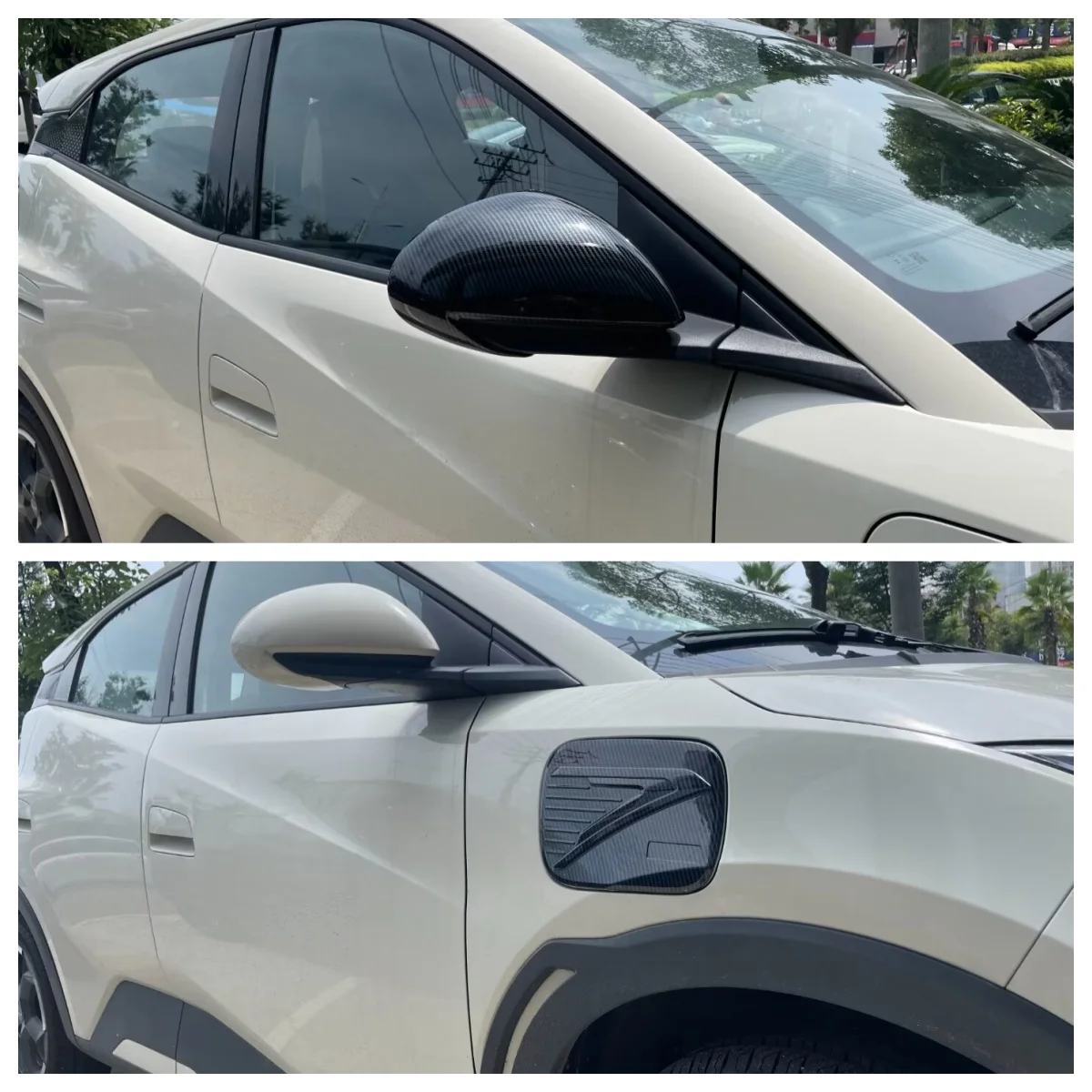 Decorative sticker accessories for BYD Seagull 2023-2024 car styling fuel tank cap charging cap rearview mirror cover
Decorative sticker accessories for BYD Seagull 2023-2024 car styling fuel tank cap charging cap rearview mirror cover