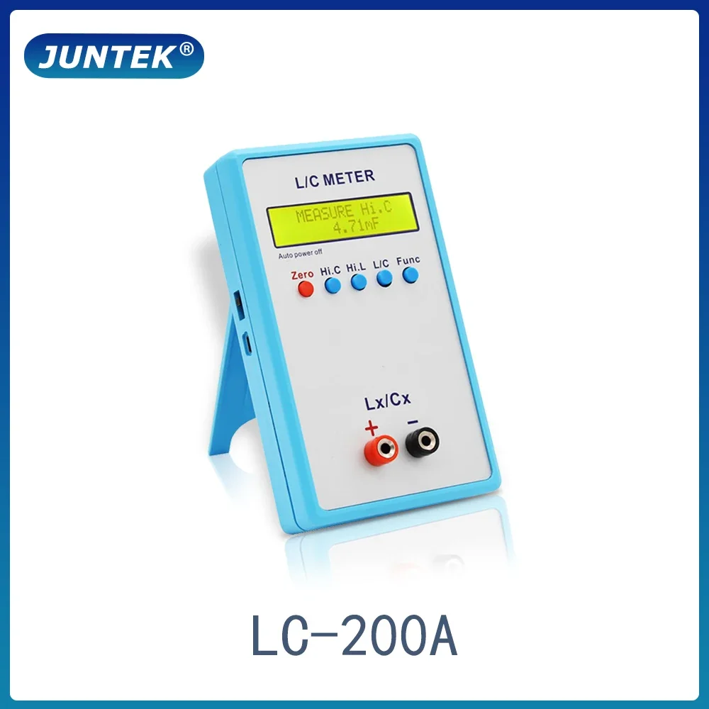 JUNTEK LC-200A Digital LCD Capacitance Inductance Meter LC Meter 1pF-100mF 1uH-100H
JUNTEK LC-200A Digital LCD Capacitance Inductance Meter LC Meter 1pF-100mF 1uH-100H