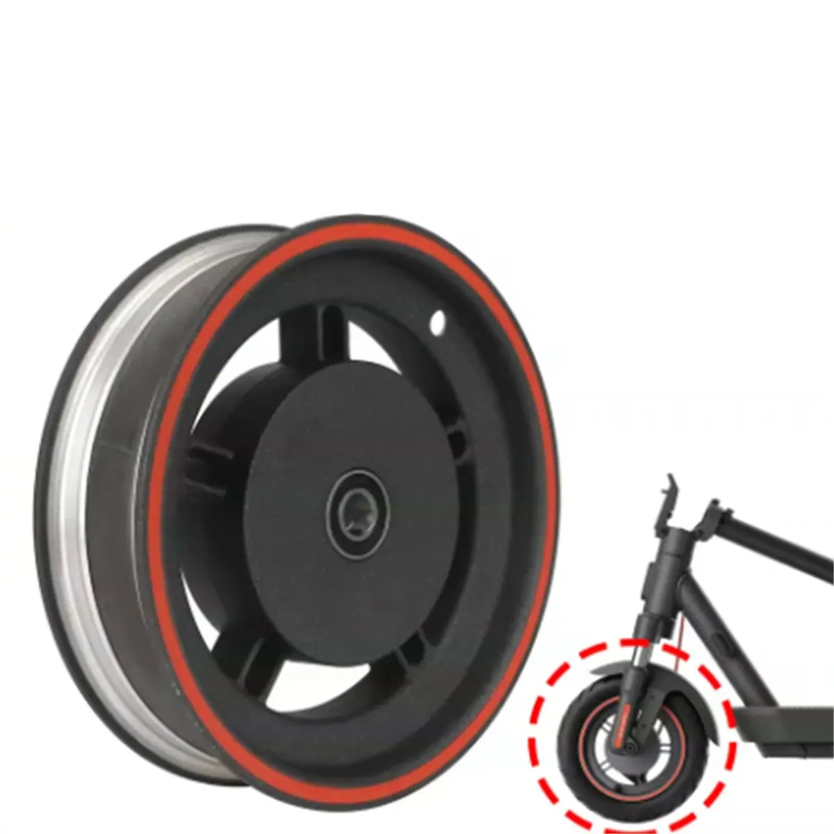 (ABYM) For Xiaomi 5 Max Electric Scooter 10 Inch Front Wheel Hub Aluminum Alloy Rim Front Wheel Hub Replacement Parts
(ABYM) For Xiaomi 5 Max Electric Scooter 10 Inch Front Wheel Hub Aluminum Alloy Rim Front Wheel Hub Replacement Parts