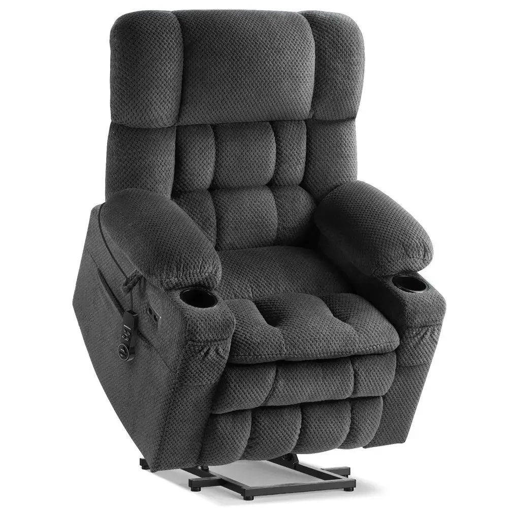Dual Motor Power Lift Chair Recliner for Elderly with Massage and Heat, Infinite Position Electric Lift Recliner with Adjustabl
Dual Motor Power Lift Chair Recliner for Elderly with Massage and Heat, Infinite Position Electric Lift Recliner with Adjustabl