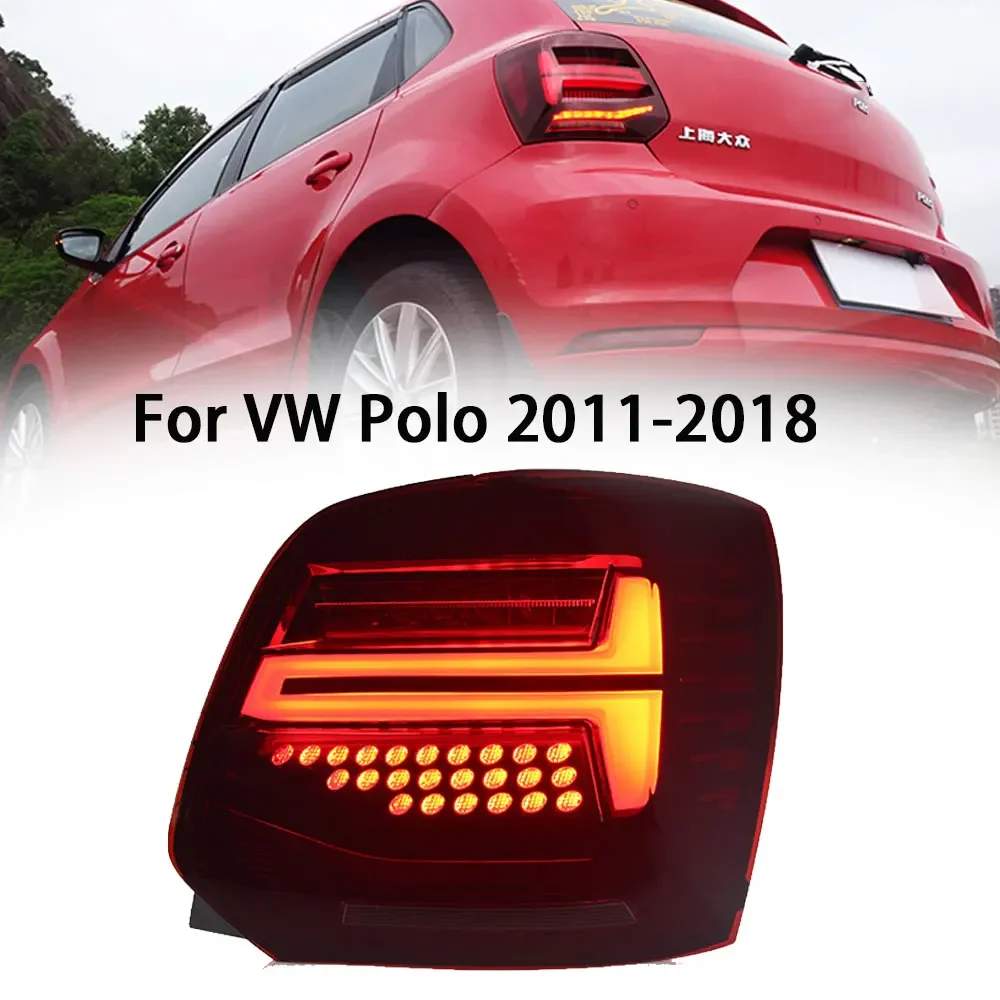 1 Pair LED Tail Light Assembly For VW Polo 2011-2018 Tail Lamps Plug and Play with LED Dynamic Turning Rear Bumper Taillights
1 Pair LED Tail Light Assembly For VW Polo 2011-2018 Tail Lamps Plug and Play with LED Dynamic Turning Rear Bumper Taillights