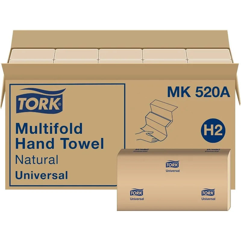 Natural, 100% recycled, FSC certified, Compatible with H2 Dispensers, 16 packs x 250 sheets (MK520A)
Natural, 100% recycled, FSC certified, Compatible with H2 Dispensers, 16 packs x 250 sheets (MK520A)