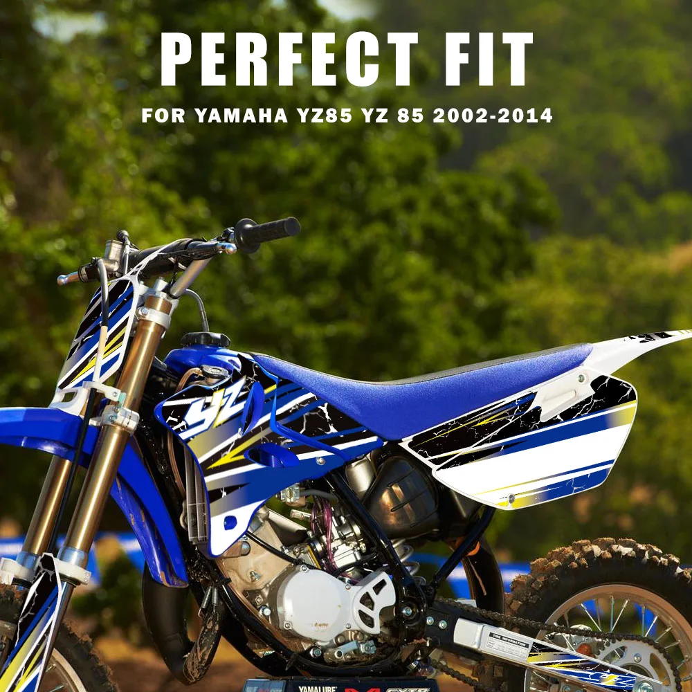 CRAZYRACE Motocross Graphics Decals Stickers Deco Kit For Yamaha YZ85 YZ 85 2002-2014 2013 2012 2011 2010 2009 2008 2007 2006
CRAZYRACE Motocross Graphics Decals Stickers Deco Kit For Yamaha YZ85 YZ 85 2002-2014 2013 2012 2011 2010 2009 2008 2007 2006