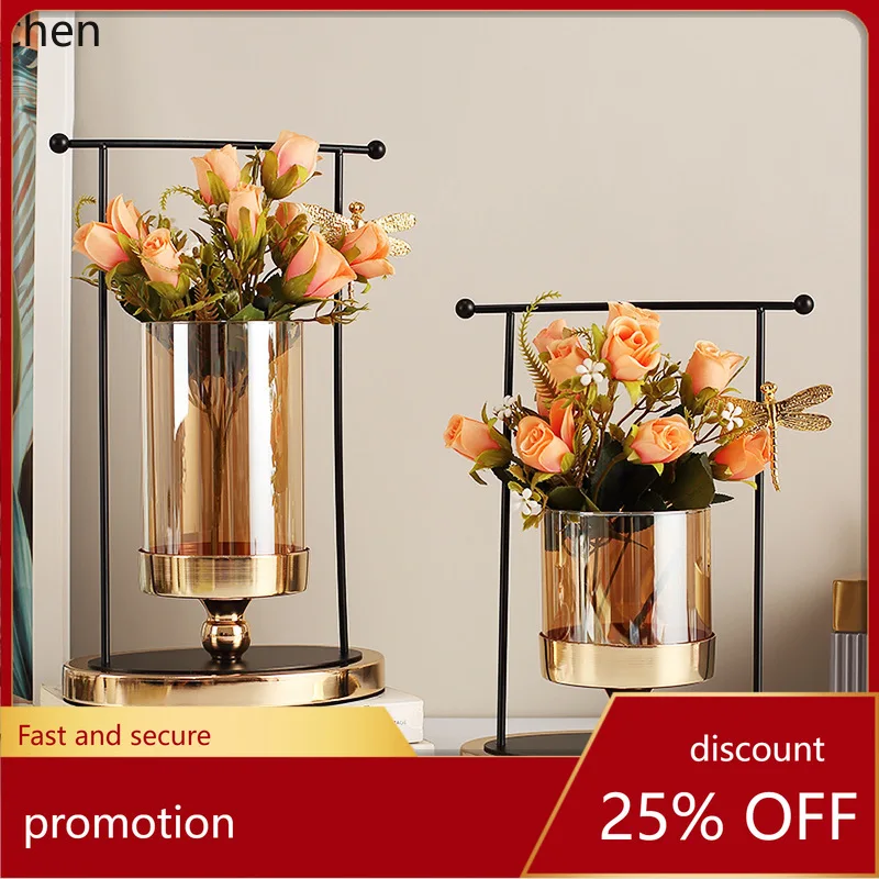 Zml vase - dual-purpose ornament, modern style for living room and dining room, and glass flower arrangement, soft decoration
Zml vase - dual-purpose ornament, modern style for living room and dining room, and glass flower arrangement, soft decoration