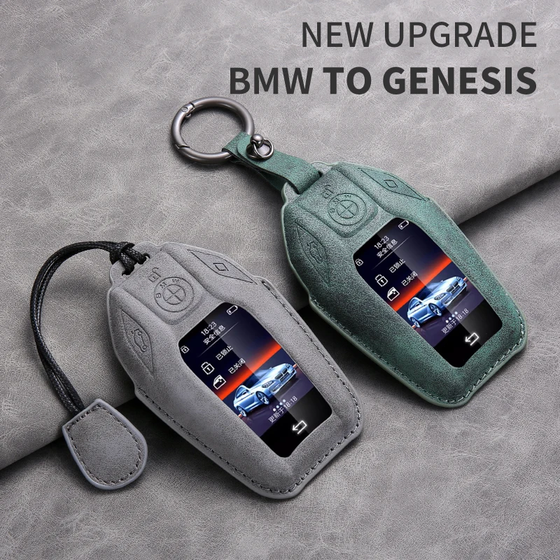Suede Leather Car Smart Key Case Fob Cover Shell For BMW 3 5 7 Series G11 G12 G30 G31 G32 i8 I12 I15 G01 X3 G02 X4 G05 X5 G07 X7
Suede Leather Car Smart Key Case Fob Cover Shell For BMW 3 5 7 Series G11 G12 G30 G31 G32 i8 I12 I15 G01 X3 G02 X4 G05 X5 G07 X7