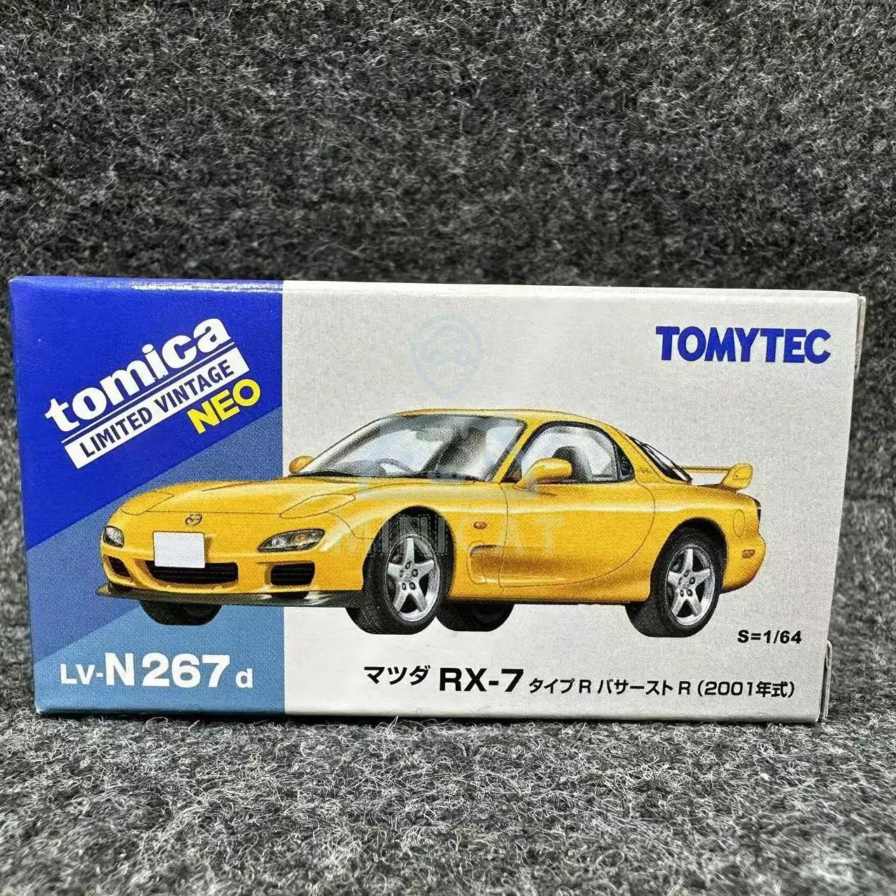 202412 Tomytec Tomica TLV 1/64 LV-N267d mazda RX-7 Type R Желтая литая под давлением модель автомобиля из сплава Коллекция игрушек в подарок
202412 Tomytec Tomica TLV 1/64 LV-N267d mazda RX-7 Type R Желтая литая под давлением модель автомобиля из сплава Коллекция игрушек в подарок