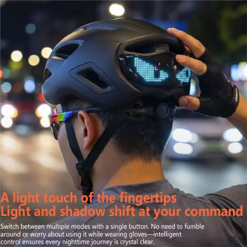 AA75-Road Bike Riding Equipment LED Light Eye Warning Helmet APP Smart Cycling Helmet Helmet
AA75-Road Bike Riding Equipment LED Light Eye Warning Helmet APP Smart Cycling Helmet Helmet