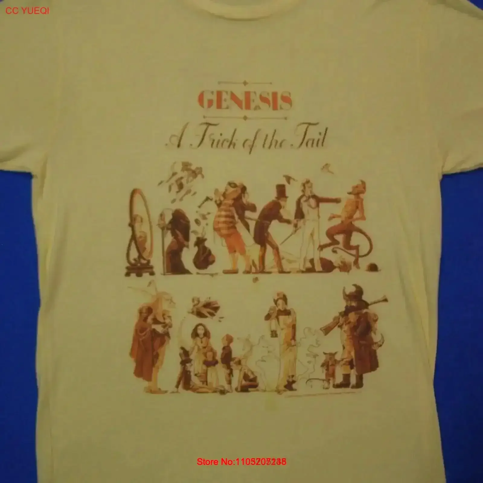 Футболка Genesis A Trick of the Tail Concert Tour, желтая, размер S, BothSides, винтажная стираная уличная одежда, удобная и универсальная
Футболка Genesis A Trick of the Tail Concert Tour, желтая, размер S, BothSides, винтажная стираная уличная одежда, удобная и универсальная