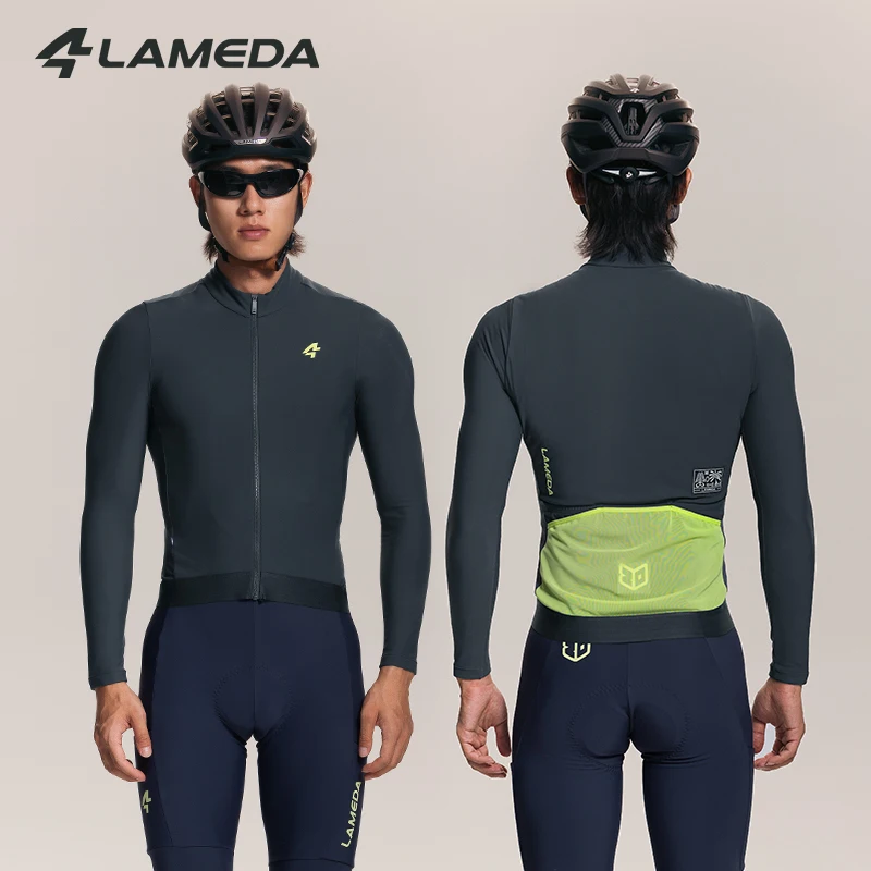 LAMEDA 2025 Men's Cycling Jersey 10-20°C Winter Warmth Thermal Fleece Road Bike Jacket MTB Long Sleeve Windproof Cycling Jersey
LAMEDA 2025 Men's Cycling Jersey 10-20°C Winter Warmth Thermal Fleece Road Bike Jacket MTB Long Sleeve Windproof Cycling Jersey