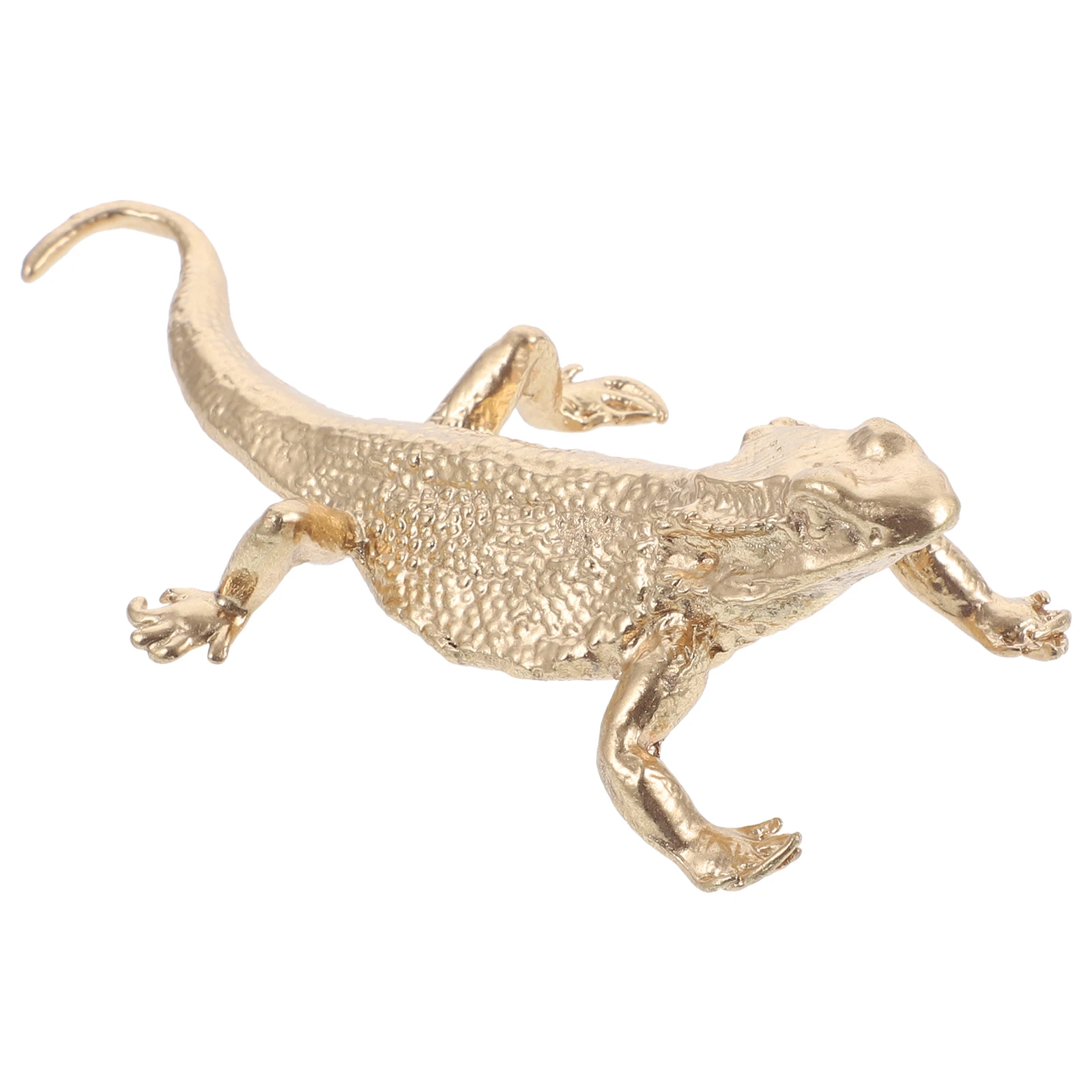 Metal Lizard Ornament Mini Statue Small Animals Sculpture Desktop Decor Golden Garden Reptile Model Craft Figure Toy Home
Metal Lizard Ornament Mini Statue Small Animals Sculpture Desktop Decor Golden Garden Reptile Model Craft Figure Toy Home