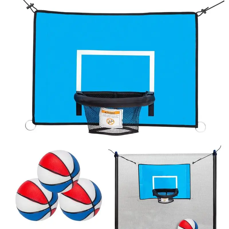 Trampoline Accessories Trampoline Basketball Stand with Pump and 3 Basketballs Easy Installation Fun Toy for Park Playground
Trampoline Accessories Trampoline Basketball Stand with Pump and 3 Basketballs Easy Installation Fun Toy for Park Playground