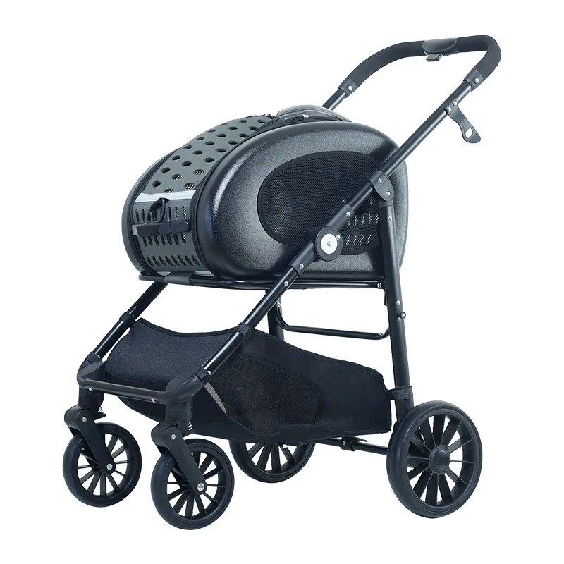 Wholesale Foldable Oxford Fabric Pet Stroller Dog Cat Small Animals 4 Wheels Pet Carrier Trolley Travel Outdoor
Wholesale Foldable Oxford Fabric Pet Stroller Dog Cat Small Animals 4 Wheels Pet Carrier Trolley Travel Outdoor