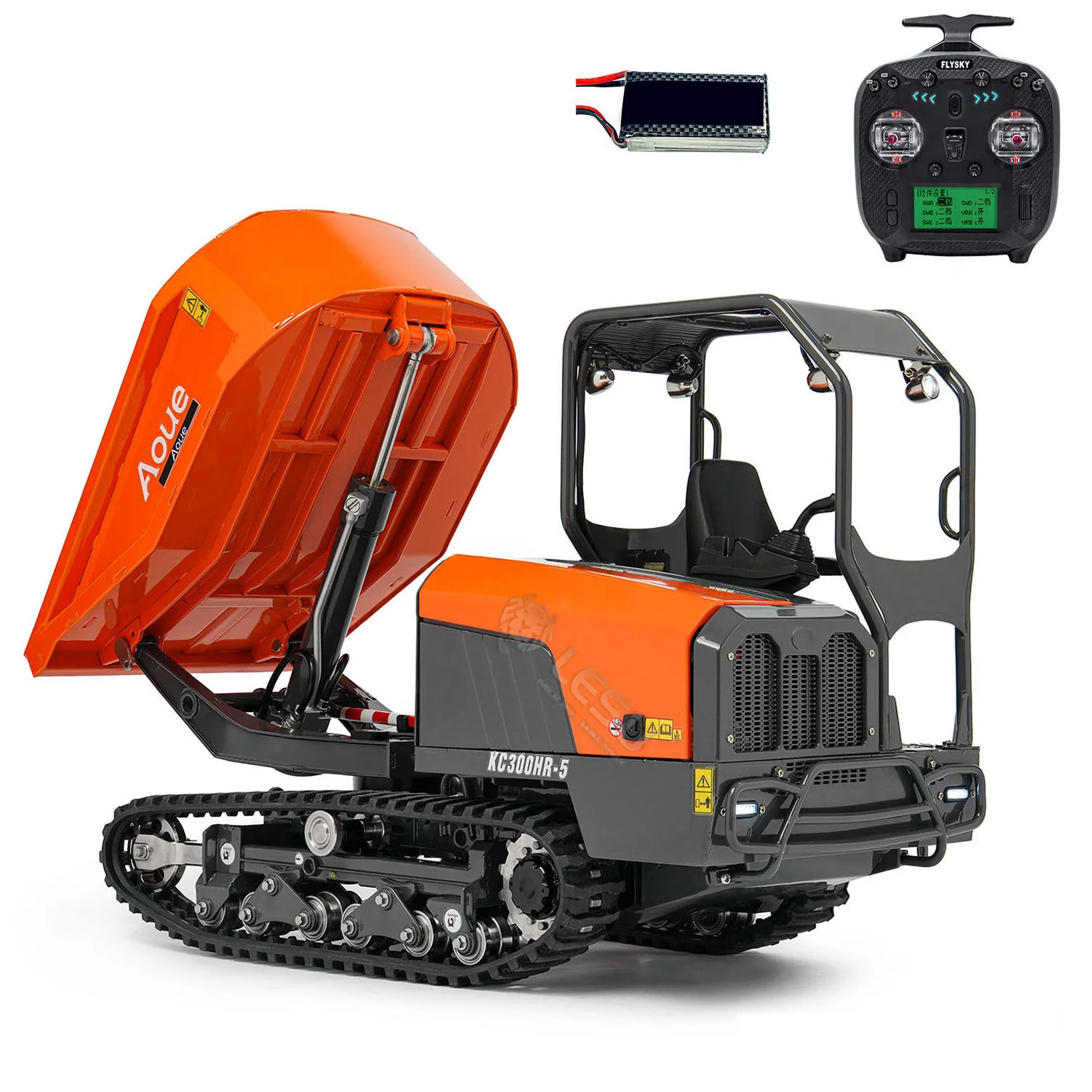 Metal 1/14 LESU KC300HR-5 Hydraulic Remote Control Tracked Dump Truck RC Dumper Car 180 Degree Rotation Openable Door Lights Toy
Metal 1/14 LESU KC300HR-5 Hydraulic Remote Control Tracked Dump Truck RC Dumper Car 180 Degree Rotation Openable Door Lights Toy