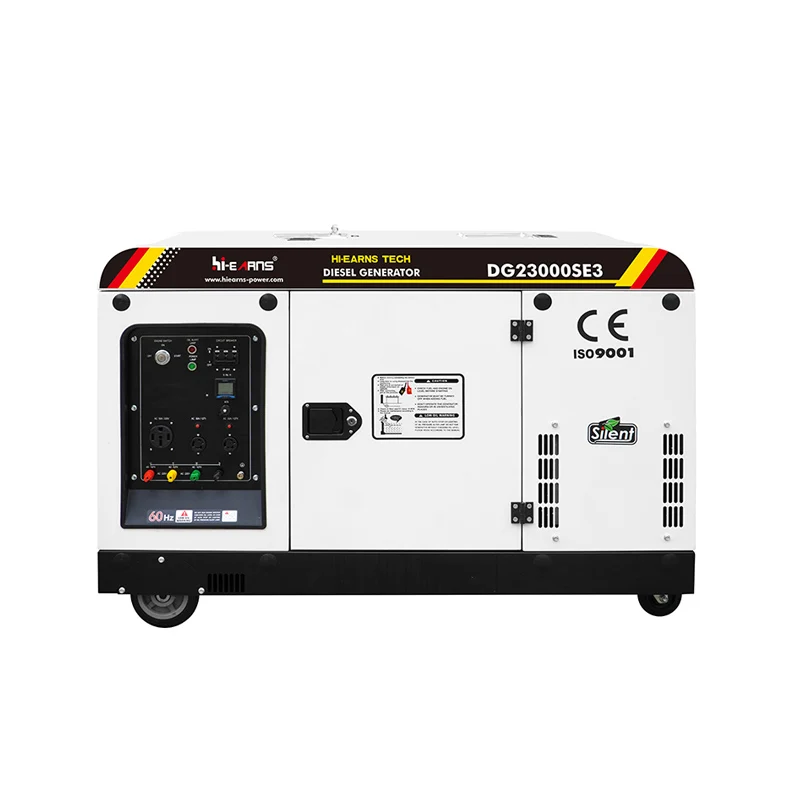 16kw DG2300SE3 Three Phase Silent Type Diesel Generator 127/220V ATS Options 60Hz Frequency Air Cooled
16kw DG2300SE3 Three Phase Silent Type Diesel Generator 127/220V ATS Options 60Hz Frequency Air Cooled