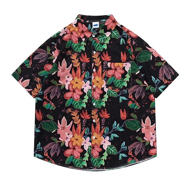 European Oil painting vintage flower Shirts for women Men Polo Collar Blouse Loose Oversize Summer Tops fashion beach korean tee
European Oil painting vintage flower Shirts for women Men Polo Collar Blouse Loose Oversize Summer Tops fashion beach korean tee