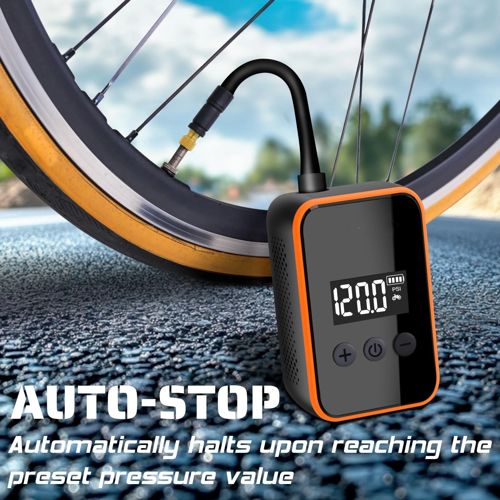 Electric Bicycle Air Pump Mini Air Pump for Bicycle E-Bike Wireless Bike Tire Inflator Charging Electric Bicycle Accessories
Electric Bicycle Air Pump Mini Air Pump for Bicycle E-Bike Wireless Bike Tire Inflator Charging Electric Bicycle Accessories
