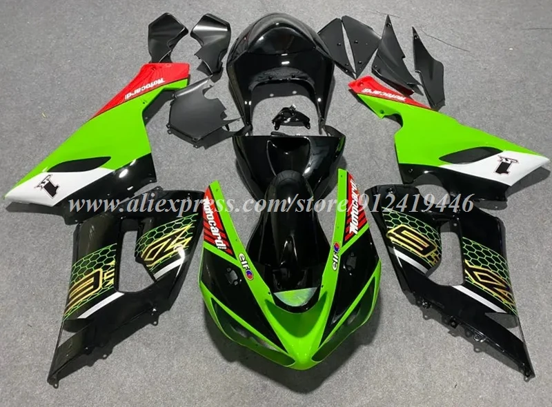 4Gifts New ABS Full Fairings Kit Fit For KAWASAKI ZX-6R ZX6R 636 2005 2006 05 06 Bodywork Set Custom Red Green
4Gifts New ABS Full Fairings Kit Fit For KAWASAKI ZX-6R ZX6R 636 2005 2006 05 06 Bodywork Set Custom Red Green