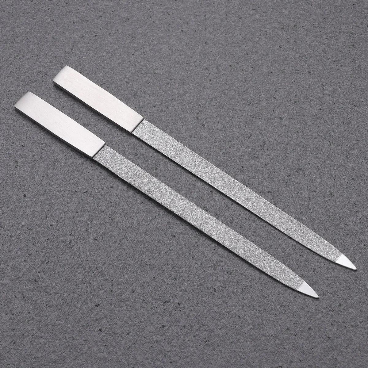 6Pcs 7 Inch Stainless Steel Nail Files Ergonomic Design Manicure Tool for Nail Shaping Surface Sanding Salon Home Use
6Pcs 7 Inch Stainless Steel Nail Files Ergonomic Design Manicure Tool for Nail Shaping Surface Sanding Salon Home Use