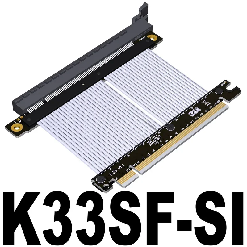 Премиальный кабель PCIe X16 «папа» на «мама» 16X для подключения высокоскоростной видеокарты
Премиальный кабель PCIe X16 «папа» на «мама» 16X для подключения высокоскоростной видеокарты