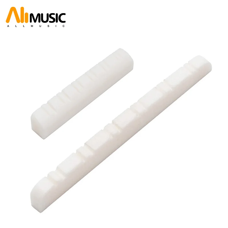 50Pcs New Slotted Real Bone 12 String Guitar Nuts For Electric Guitar 48x3x5.5mm 43x6x8.5mm
50Pcs New Slotted Real Bone 12 String Guitar Nuts For Electric Guitar 48x3x5.5mm 43x6x8.5mm