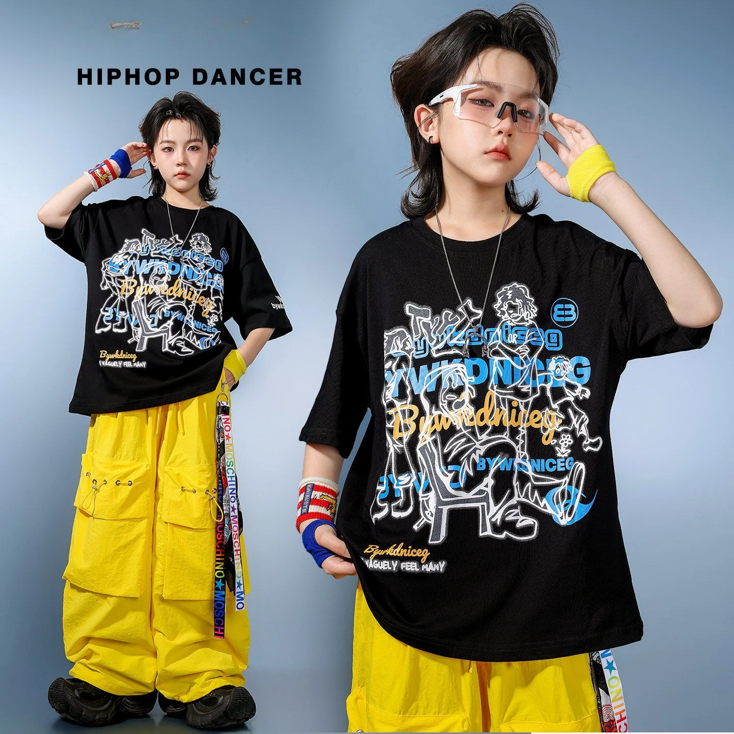 Boys K-pop T-shirt Cargo Pants Kids Girls Hip Hop Loose Joggers Street Dance Outfits Child Summer Streetwear Kids Clothes Sets
Boys K-pop T-shirt Cargo Pants Kids Girls Hip Hop Loose Joggers Street Dance Outfits Child Summer Streetwear Kids Clothes Sets