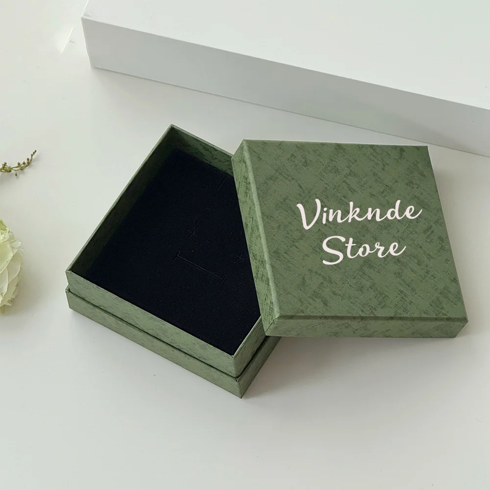 24/50/100pcs Can Custom Logo Name Text Jewellry Paper Lid Boxes Rings Earrings Bracelet Studs Necklace Wedding Favors Organizer
24/50/100pcs Can Custom Logo Name Text Jewellry Paper Lid Boxes Rings Earrings Bracelet Studs Necklace Wedding Favors Organizer