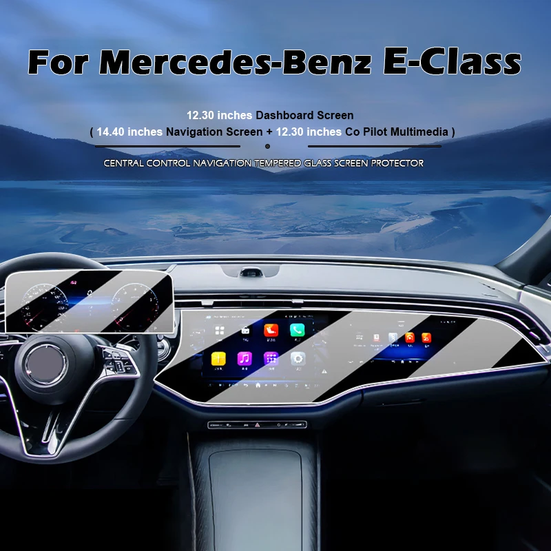 Tempered Glass Screen Protector for Mercedes-Benz E-Class AMG W214 S214 W213 S213 Car GPS Navigation Center Touch Dashboard
Tempered Glass Screen Protector for Mercedes-Benz E-Class AMG W214 S214 W213 S213 Car GPS Navigation Center Touch Dashboard