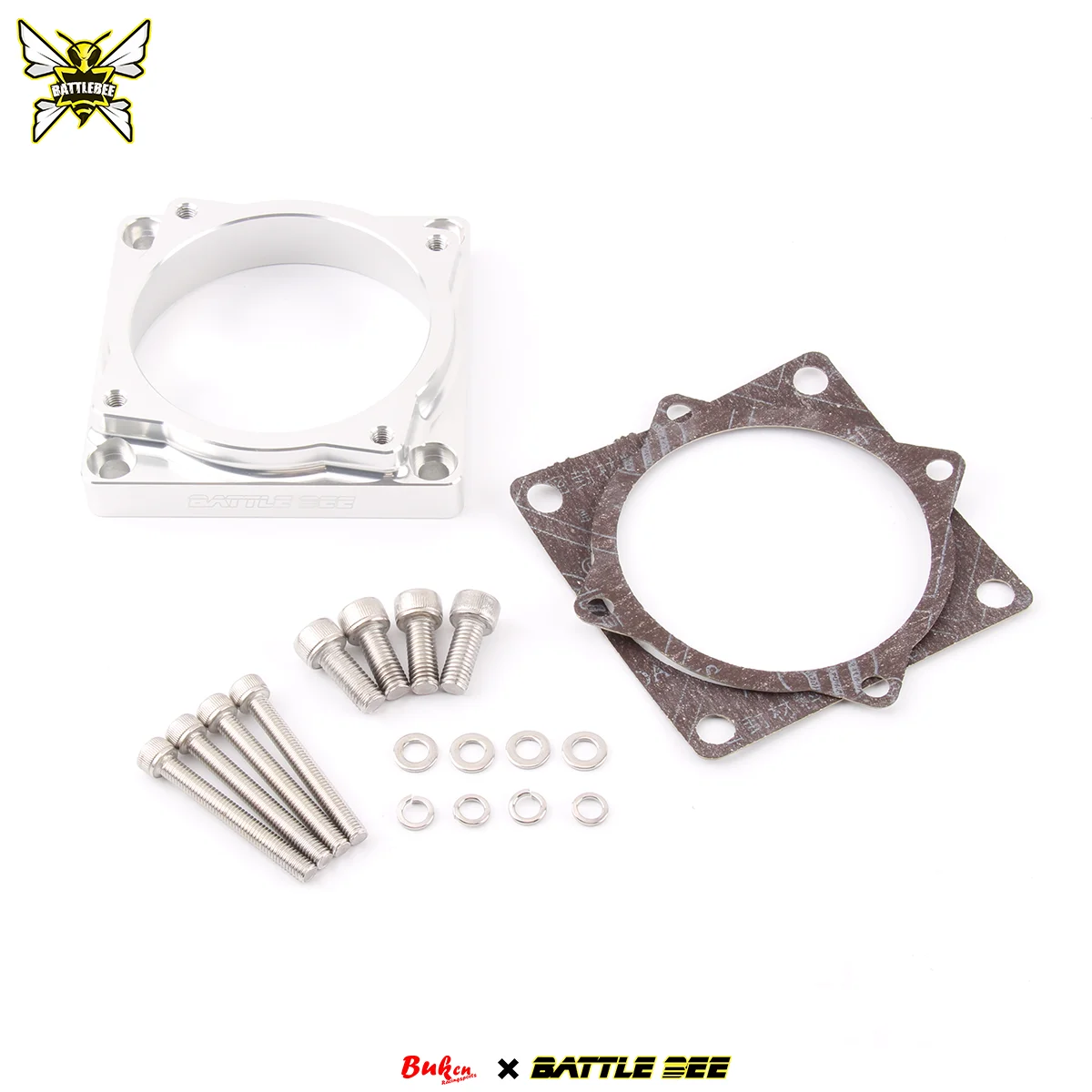 BATTLEBEE Automotive Upgrade Air Intake Manifold Universal Model, Throttle Valve, and Air Intake Manifold Connection Port Base
BATTLEBEE Automotive Upgrade Air Intake Manifold Universal Model, Throttle Valve, and Air Intake Manifold Connection Port Base