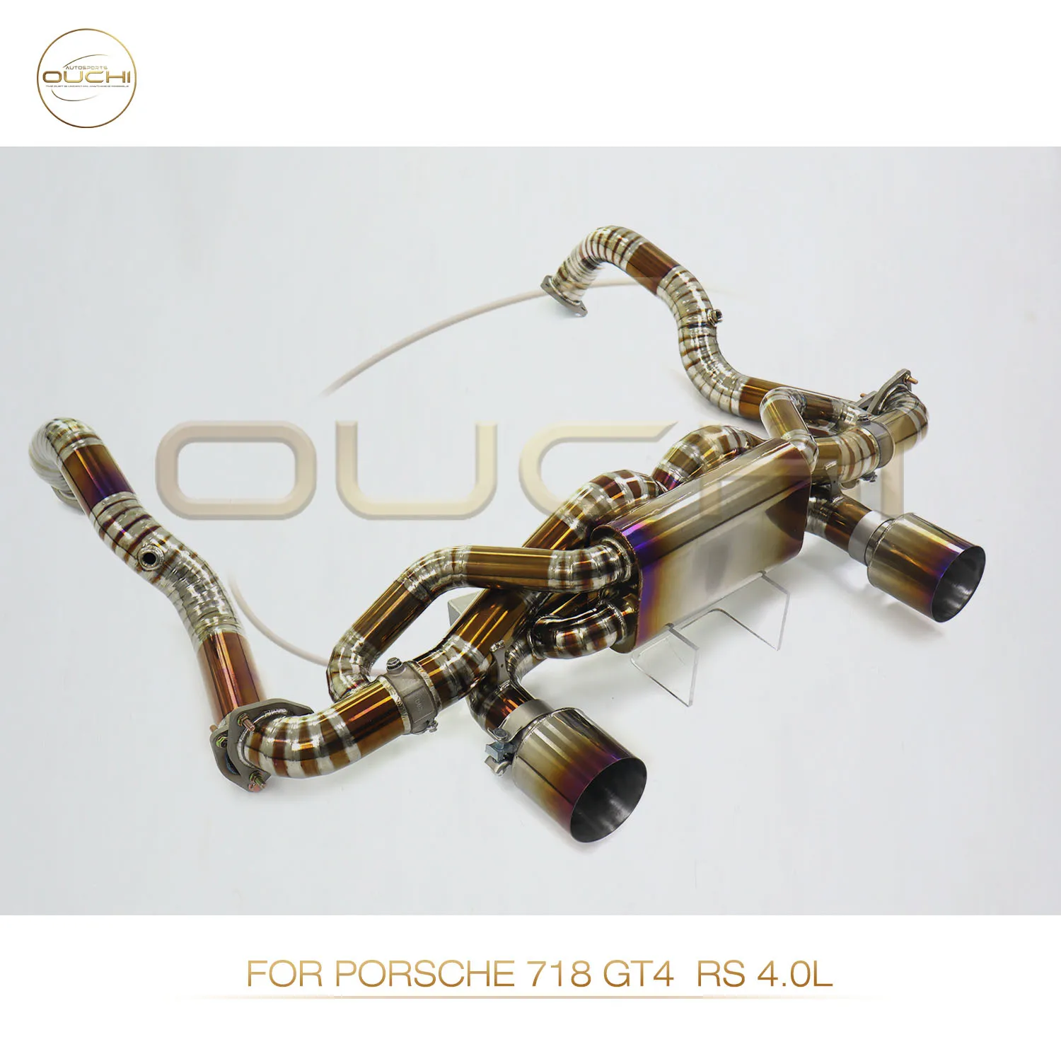 Ouchi Catback Downpipe For Porsche 718 GT4 RS 4.0L High Performance Exhaust System Accesorios Para Auto
Ouchi Catback Downpipe For Porsche 718 GT4 RS 4.0L High Performance Exhaust System Accesorios Para Auto
