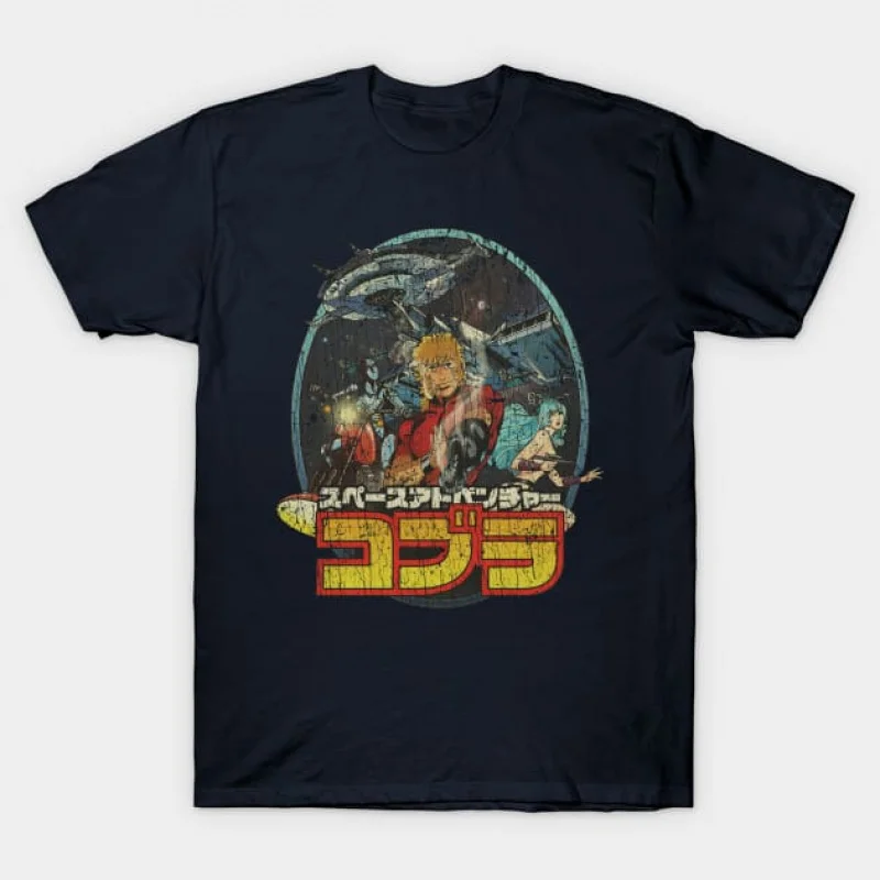80s vintage Anime Japan Retro Space Adventure Cobra 1982 Movie Cartoon Manga Graphic T Shirts large size Adult tops S-6XL
80s vintage Anime Japan Retro Space Adventure Cobra 1982 Movie Cartoon Manga Graphic T Shirts large size Adult tops S-6XL