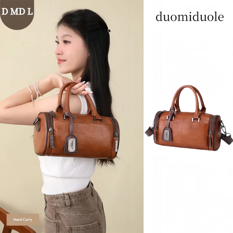 Chic Two Tone Vintage Inspired Round Barrel Bag Crossbody Purse Shoulder Handbag for Women
Chic Two Tone Vintage Inspired Round Barrel Bag Crossbody Purse Shoulder Handbag for Women