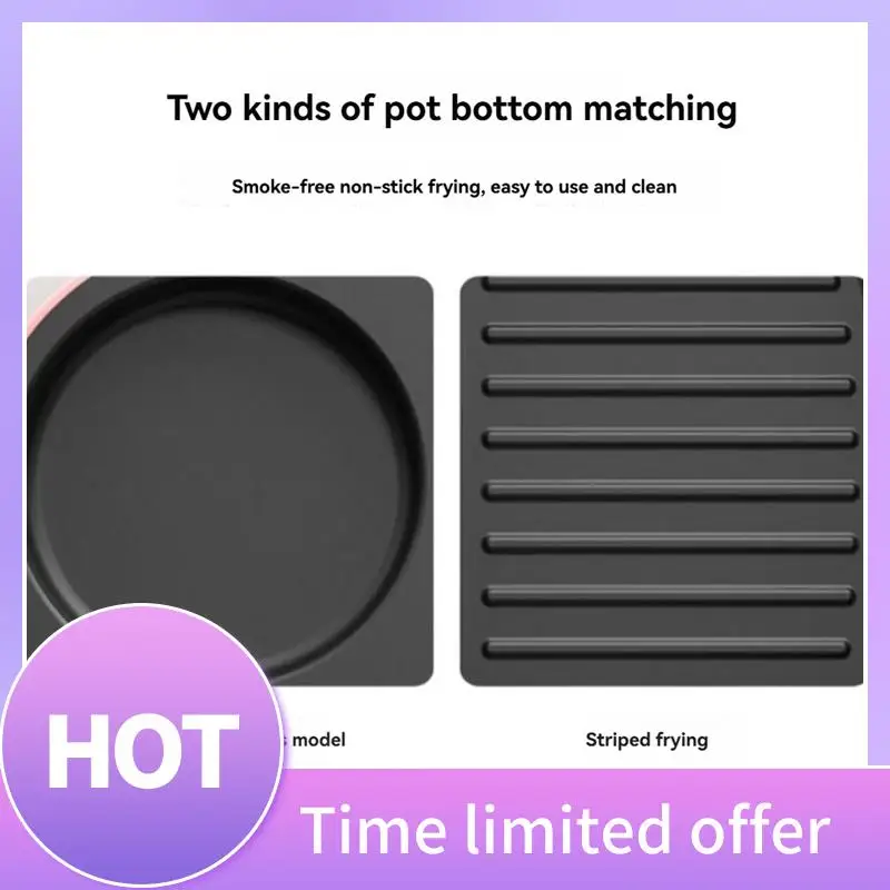 B69C 3 In 1 Breakfast Machine Multifunction Non-Stick Hotpot Small Flat Electric Frying Pan Food Steamer Steak Frying B US Plu
B69C 3 In 1 Breakfast Machine Multifunction Non-Stick Hotpot Small Flat Electric Frying Pan Food Steamer Steak Frying B US Plu